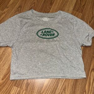 PacSun Heather Gray Land Rover Tee